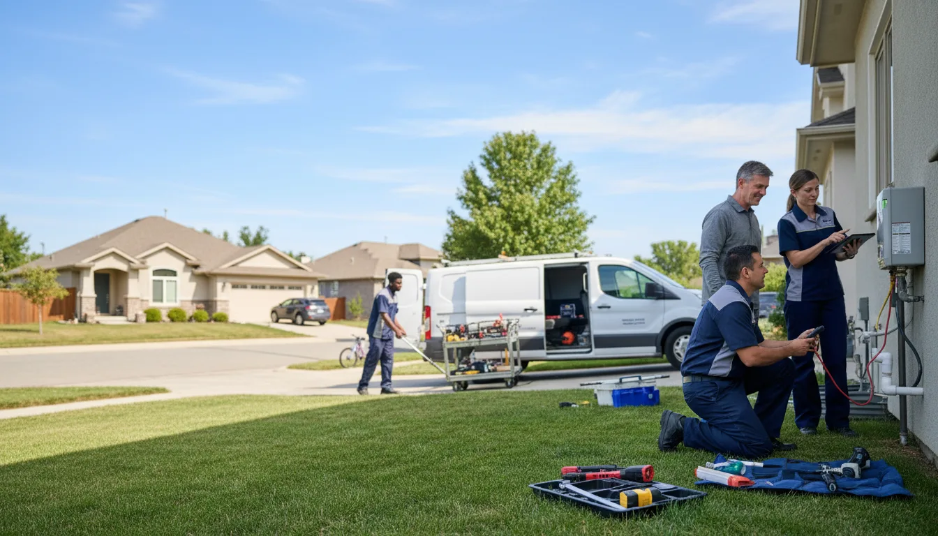 Tankless water heater service in Danville, KY